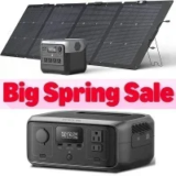 EF Ecoflow Portable Power Stations and Solar Panels Sale – Up to 40% Off $170