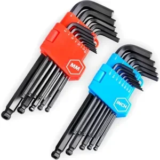 Efficere 26-Piece Premium Ball End Hex Key Allen Wrench Set $9.95