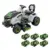 EGO Power+ 42″ Electric Riding Lawn Mower – $3708.28 ($4399.99 Value) with Free Shipping