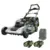 EGO POWER+ LM2122SP Self-Propelled Electric Lawn Mower with 2x 4.0Ah Batteries for $400