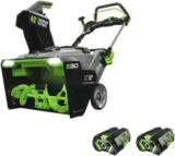 EGO Power+ SNT2112 21″ 56V Cordless Snow Blower with Steel Auger – $524