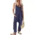 Ekouaer Women’s Sleeveless Casual Jumpsuit for $9.99