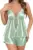 Ekouaer Women’s Satin Bow Tie Camisole & Shorts Pajama Set for $8 $8.00