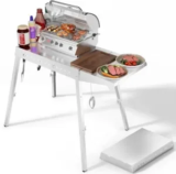 Electactic Stainless Steel BBQ Grill Table – $65 at Amazon