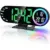 Electime Digital Alarm Clock with 16-Color Night Light for $12.49