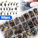 Electric Motor Carbon Brushes Repair Kit – 144 Pieces for $16.98