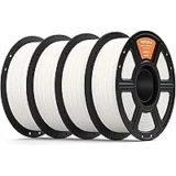 ELEGOO Matte PLA Filament 1.75mm White – 4KG for $36.99