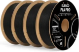 4-Pack of 1kg ELEGOO PLA PRO 1.75mm Filament for $42