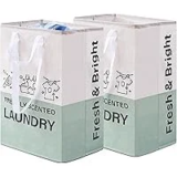 2-Pack ELONG HOME 92L Laundry Baskets for $9.99