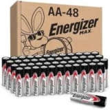 Energizer MAX AA Alkaline Batteries 48-Pack for $19.99