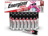 Energizer MAX AAA Batteries, 24-Count Pack – $9.99 ($19.99 Original Price)