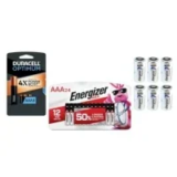 Spring Sale on Batteries: Up to 76% Off Select Brands, Starting at $3.19