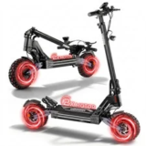 EOEOTWO 4000W Dual Motor Electric Scooter – 45MPH, 11” Off-Road Tires for $379.00