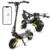 EOEOTWO Dual Motor Electric Scooter for Adults – 40MPH, 2400W, 52V, 23.4AH for $779.00