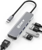 eoev 5-in-1 USB C Hub with 100W PD Charging Now Only $8.49