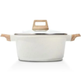 ESLITE LIFE 7-Quart Nonstick Granite Casserole Stock Pot with Lid for $24.99