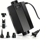 Estgora 400W Compact Electric Air Pump with 5 Nozzles for $13.89