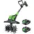 Etoolab ET20 20V Battery Powered Tiller with 2 Batteries and Charger for $100.09