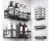 Eudele 5-Piece Large Bathroom Shower Caddy for $9.99