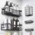 Eudele Rustproof Stainless Steel Shower Caddy 5-Pack for $9.99