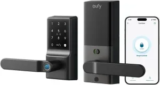 Eufy Smart C33 Handle Keypad Door Lock with Fingerprint and App Entry for $100