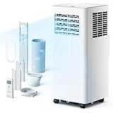 EUHOMY 8000 BTU Portable Air Conditioner for Rooms up to 350 Sq.Ft – Now $199.99