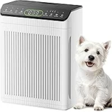 Evalit ET066 Air Quality Sensor HEPA Air Purifier for Up to 2200 sq ft – Now $49.69