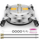 EVEAGE 14.5″ 4000 PSI Surface Cleaner Attachment for Pressure Washers $50