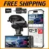 Triple Dash Camera with Loop Recording and Night Vision for $100.79