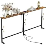 Faesun 70.9-Inch Behind Couch Table – Adjustable Height, $54.99 ($15 Off)