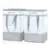 FairyHaus 78L Laundry Basket 2-Pack with Carry Handles for $9.99