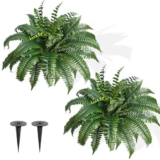 2-Pack of Fake Artificial Ferns with Spikes for $22.99
