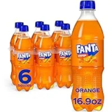 6-Pack Fanta Orange Soda 16.9oz for $3.84