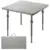 FanttikOutdoor 34″ Square Folding Card Table Now $60 with Free Shipping