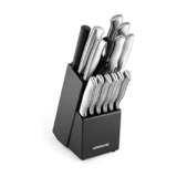 Farberware 15-Piece High Carbon Stainless Steel Knife Set for $21.69
