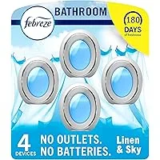Febreze Bathroom Air Freshener 4-Pack, Linen & Sky Scent for $5.95