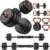 Feierdun DS2 5-in-1 Adjustable Dumbbell Set for $83.99
