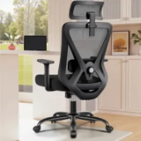 FelixKing Ergonomic Mesh Office Chair with Headrest – $60 (Was $150)