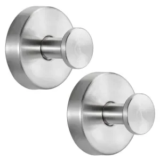 2-Pack Fenas Suction Cup No-Drill Bathroom Hooks for $7.99