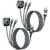 Firsting 3-in-2 Multi-Charging Cable with iWatch Charger (2-Pack) for $8.99