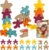 Fisher-Price 16-Piece Wood Montessori Toy Stacking Shapes for $4.96