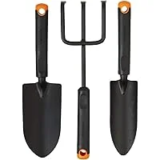 Fiskars 3-Piece Garden Tool Set (Trowel, Transplanter, Cultivator) – $10.49 ($14.97 Value)