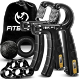 FitBeast 5-Piece Hand Grip Strength Workout Kit for $9.99