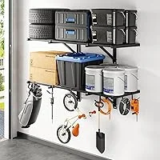 FLEXIMOUNTS 2x4ft Heavy Duty Garage Wall Shelving – $94.04