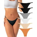 FLYARD Women’s No Show Underwear – 6 Pairs for $4.99