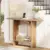 Foldable Console Table with Charging Station for $43.99