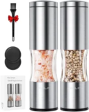 FORLIM Salt & Pepper Manual Grinder Set with Ceramic Core for $4.99