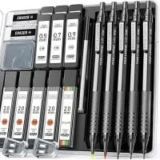 Four Candies Mechanical Pencil Set with Case – 5 Pieces, 420 Refills for $11.89
