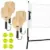 Franklin Sports Half-Court Pickleball Net Set with 4 Paddles and 6 Balls for $66.99