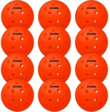 Franklin Sports X-40 Outdoor Pickleballs – Ember – 12 Pack for $9.99